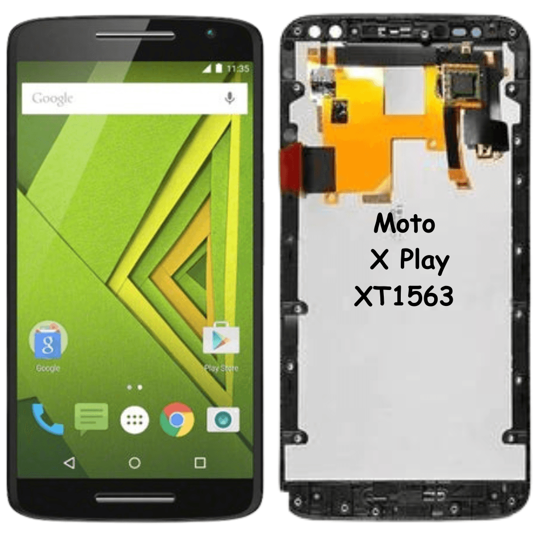 Replacement LCD with Touch with Frame Black for Moto X Play (XT1561) (XT1562) (XT1563) - Best Cell Phone Parts Distributor in Canada, Parts Source Replacement LCD with Touch with Frame Black for Moto X Play (XT1561) (XT1562) (XT1563) - Best Cell Phone Parts Distributor in Canada, Parts Source